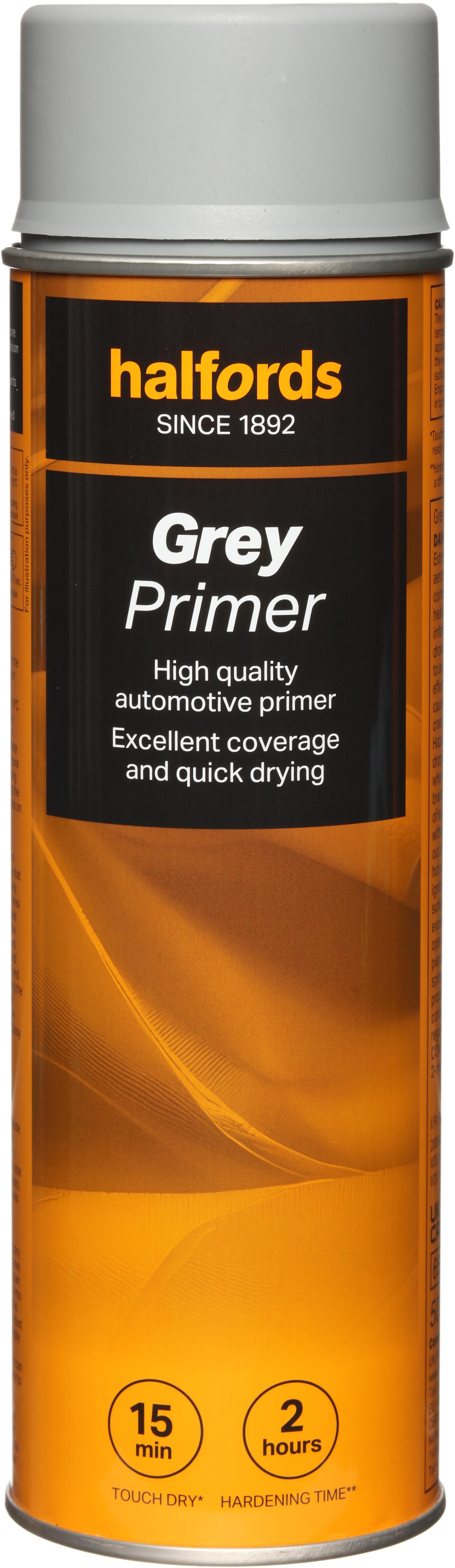 Halfords Grey Primer 500ml