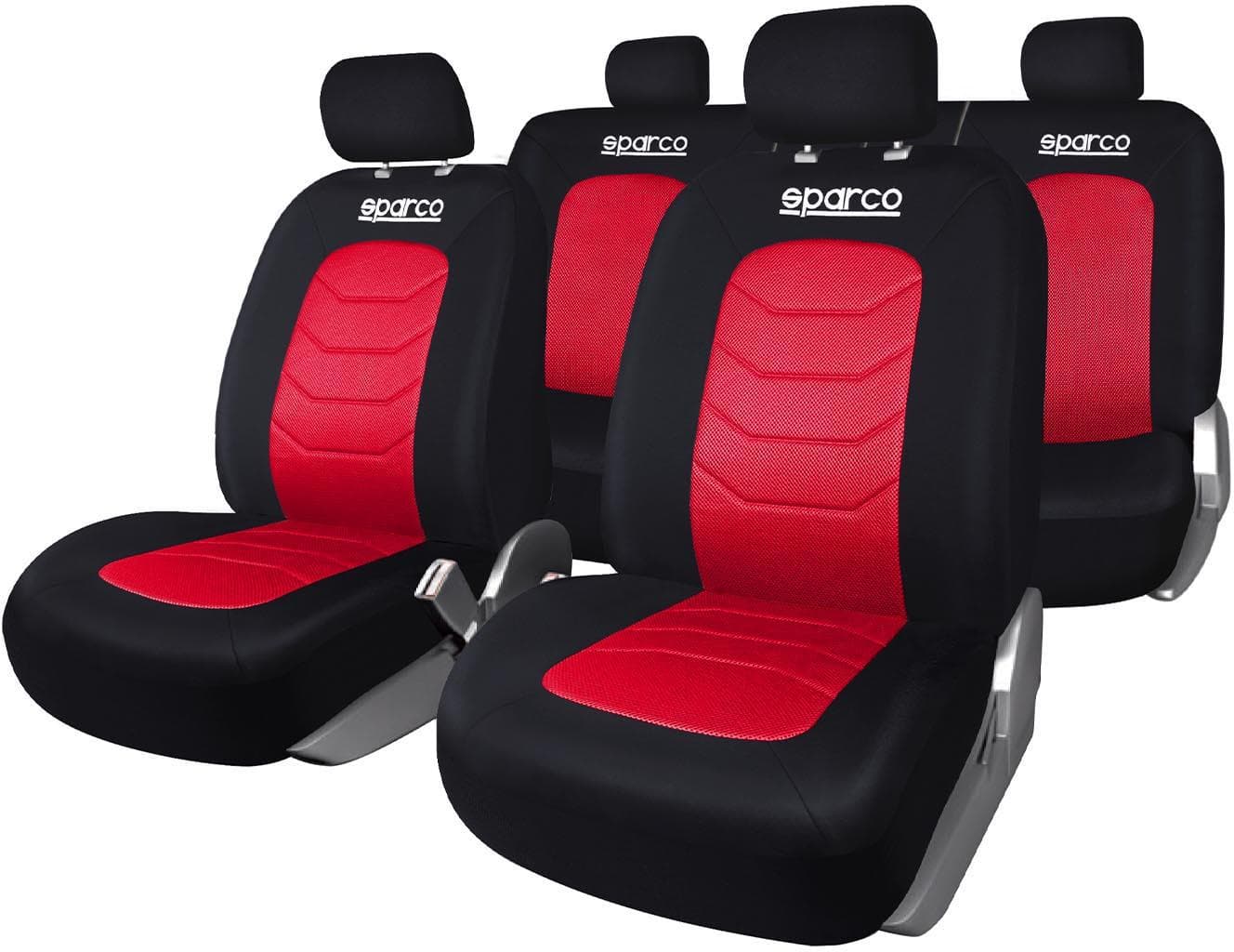 Seat Cover Set - Red