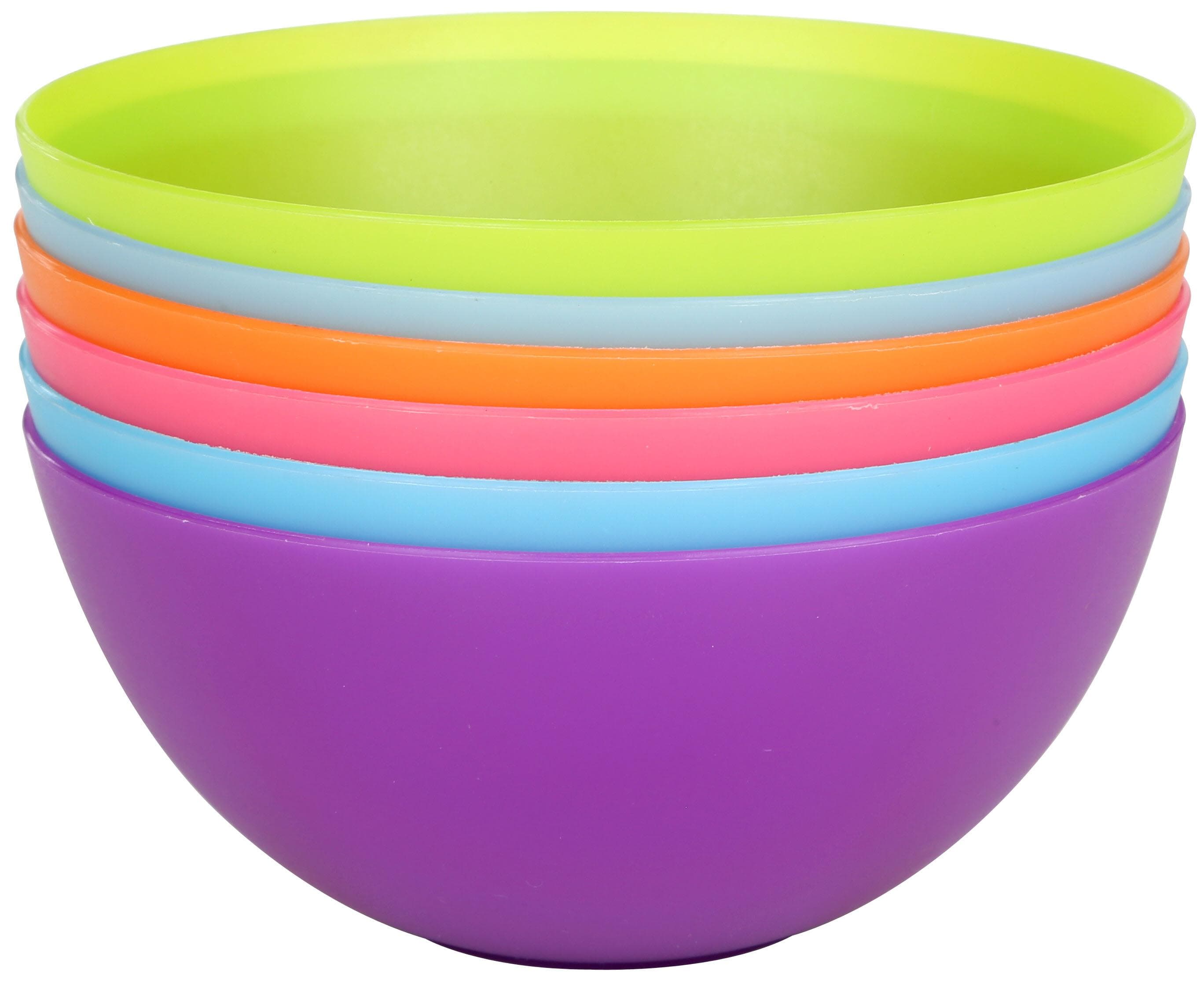 Halfords Plastic Bowl set of 6
