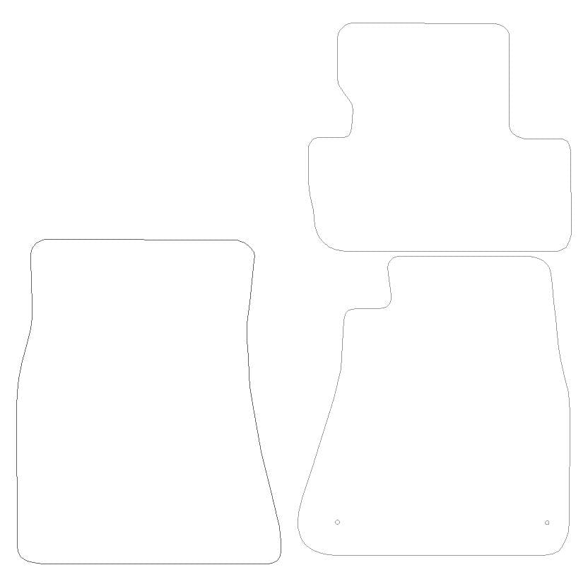 Lexus IS250/IS220 - Premium Mats 2 Clips (SS2115)