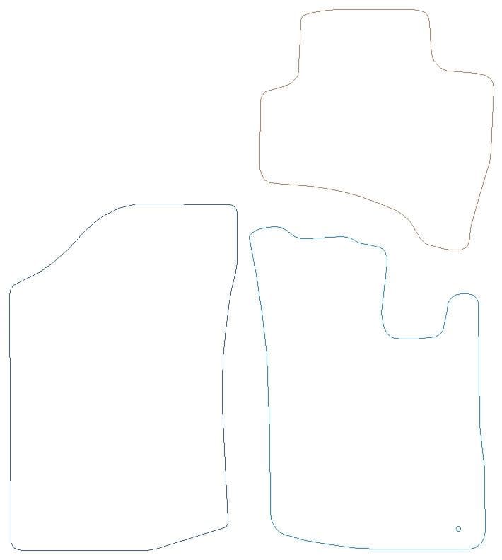 Citroen C1 - Premium Mats 0 Clips (SS2467)