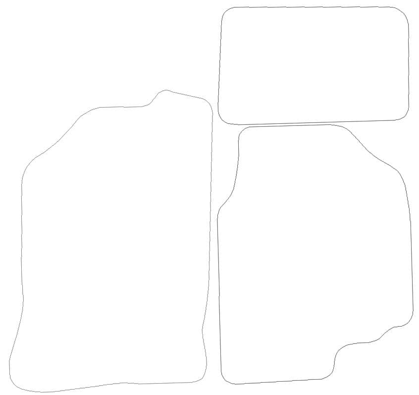 Honda Accord - Premium Mats 1 Clips (SS2545)