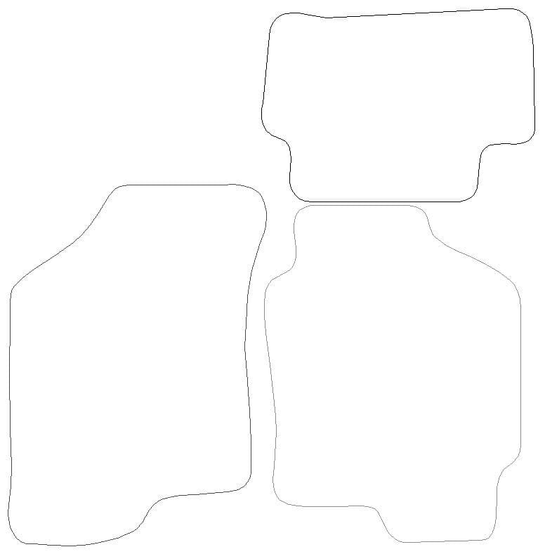 Hyundai Coupe - Premium Mats 0 Clips (SS2563)