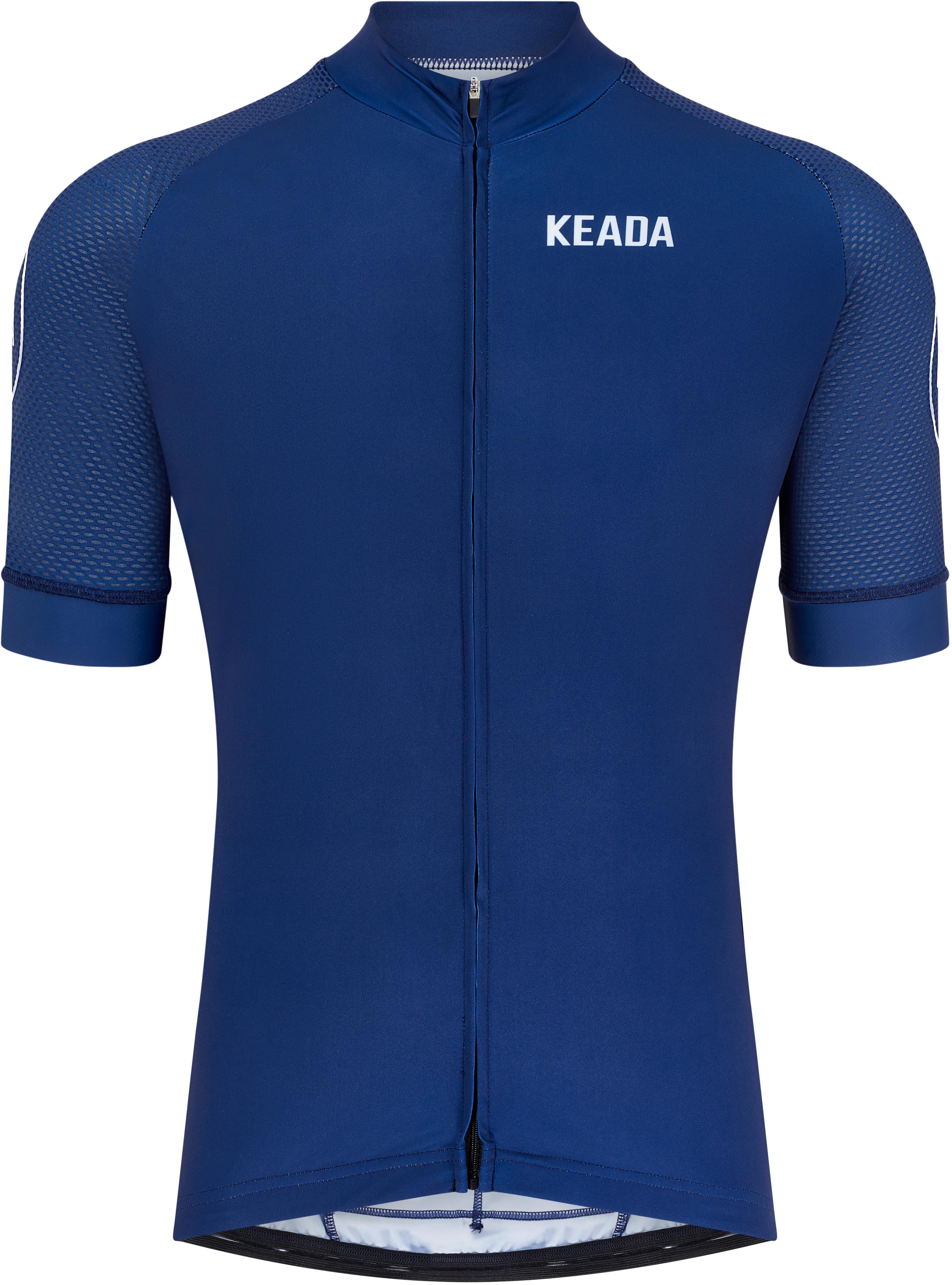 Men's Essential Short Sleeved Cycling Jersey, Navy