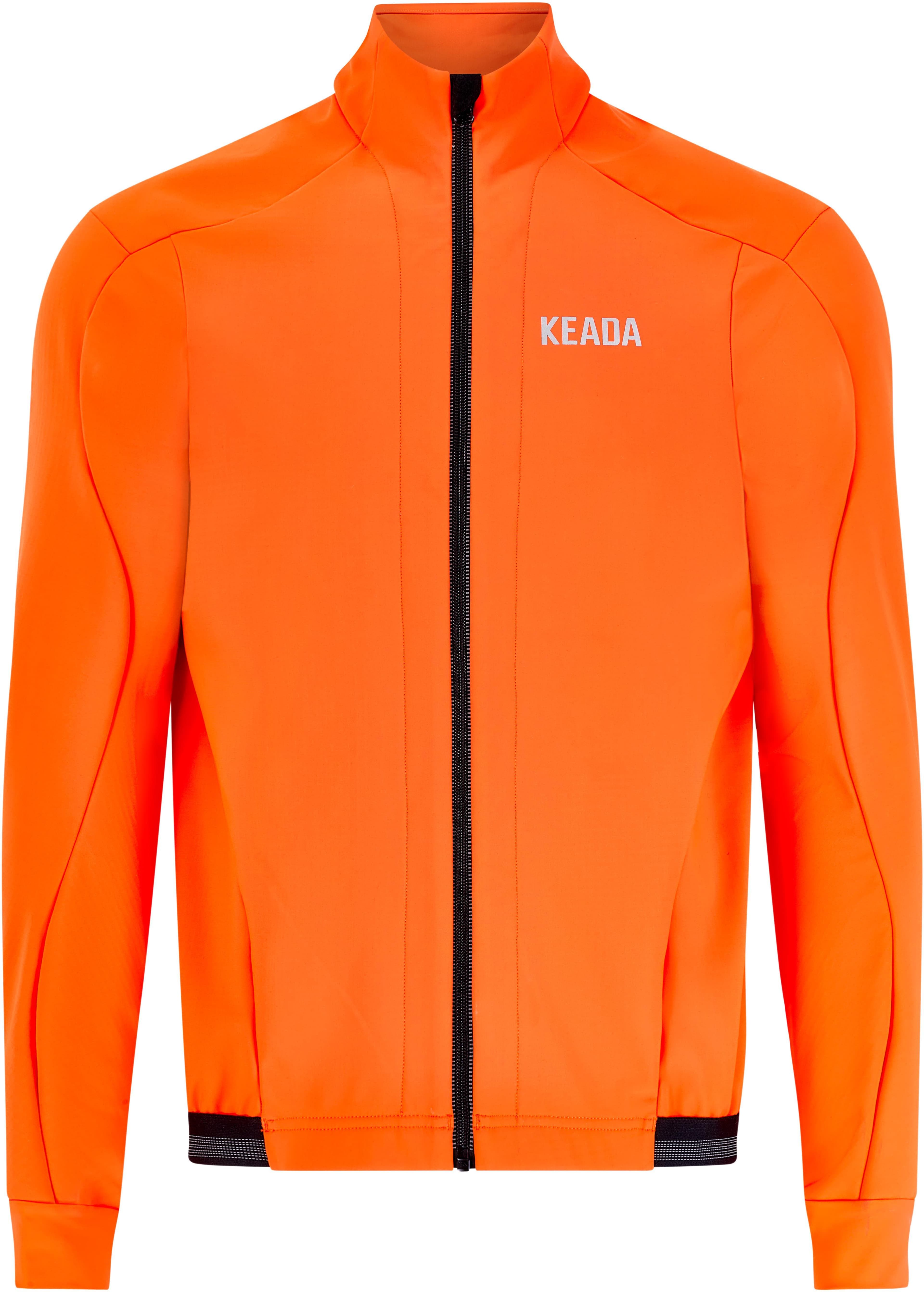 Keada Sports Men's Storm Jacket, Orange - Large