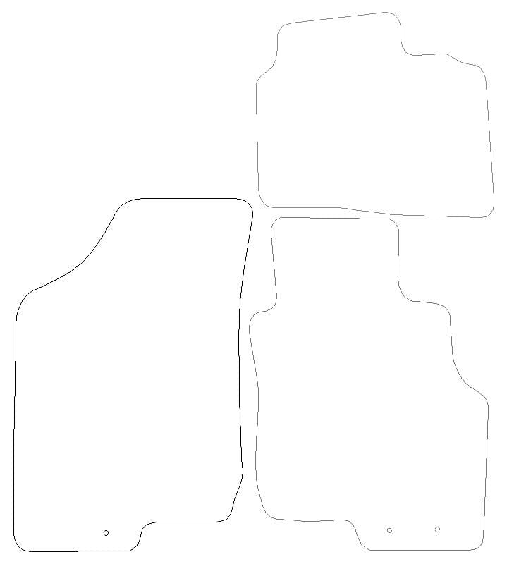 Kia Ceed - Premium Mats 3 Clips (SS3762)