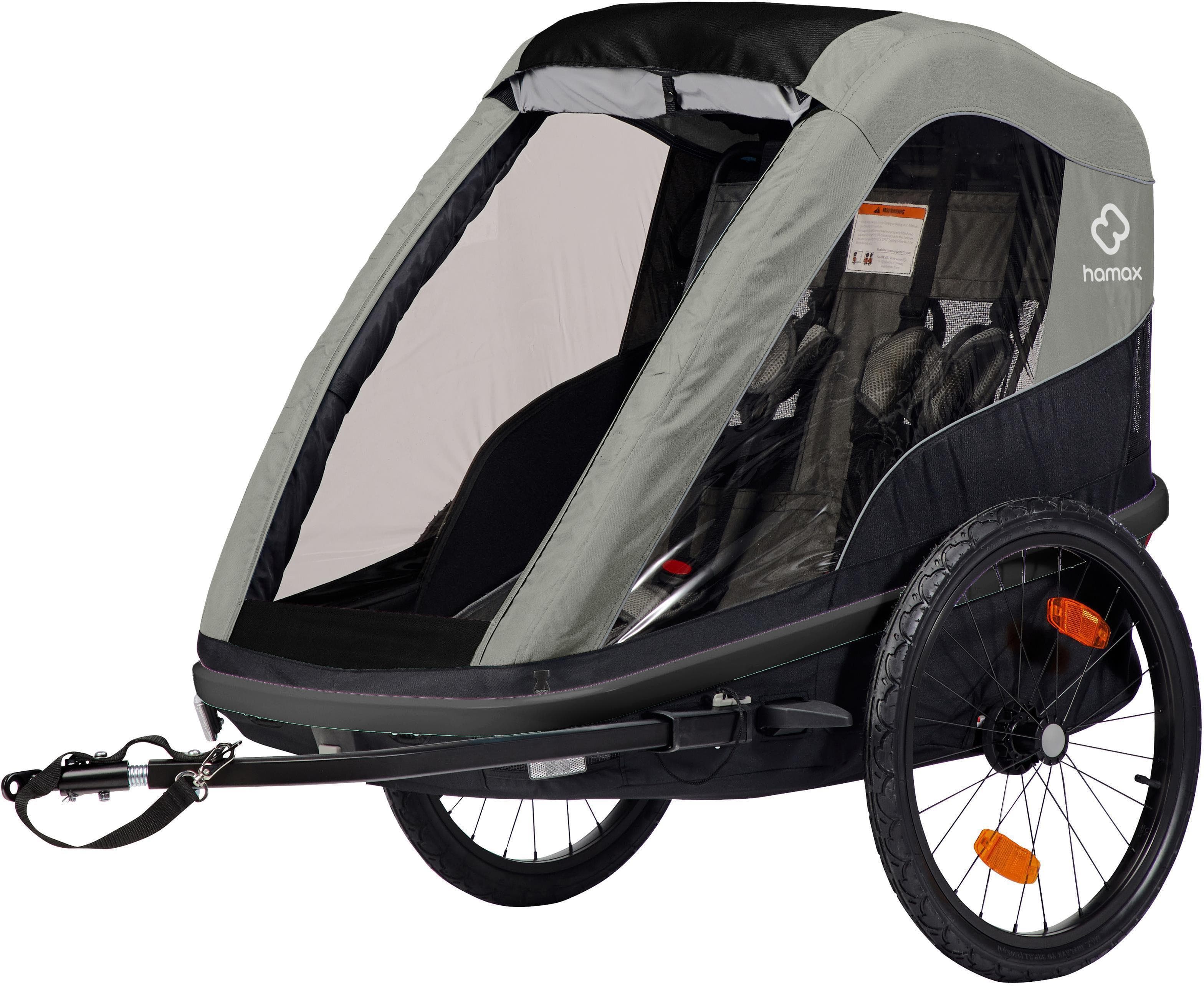 Hamax Avenida One Child Bike Trailer, Olive Green