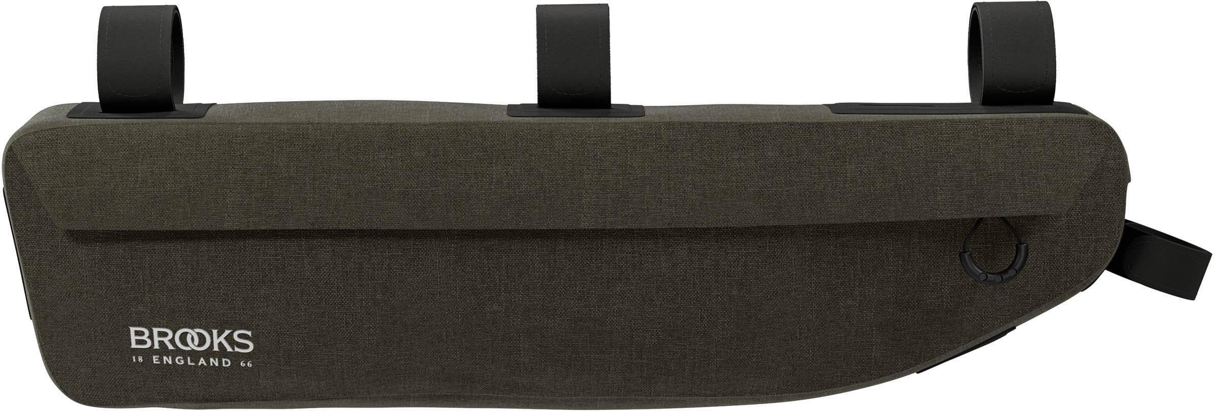Brooks Scape Frame Bag, Mud Green