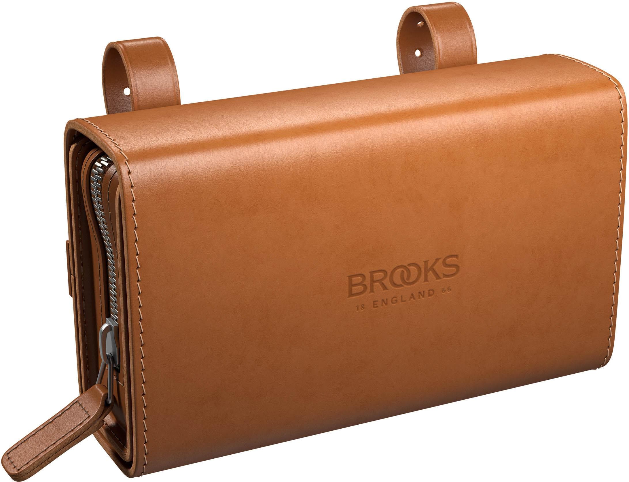Brooks D-Shaped Tool Bag, Honey
