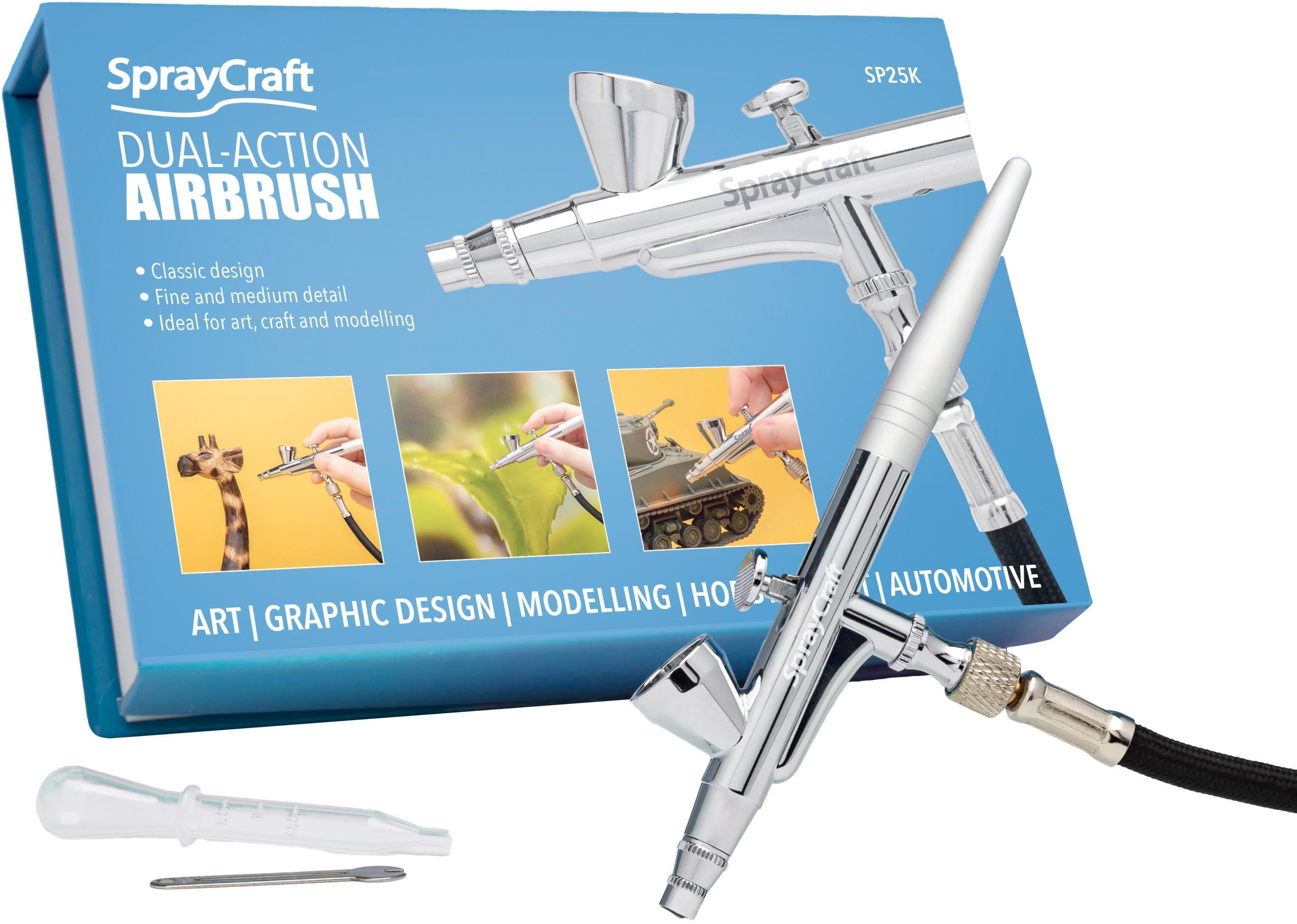 Spraycraft SP25K Dual-Action Airbrush