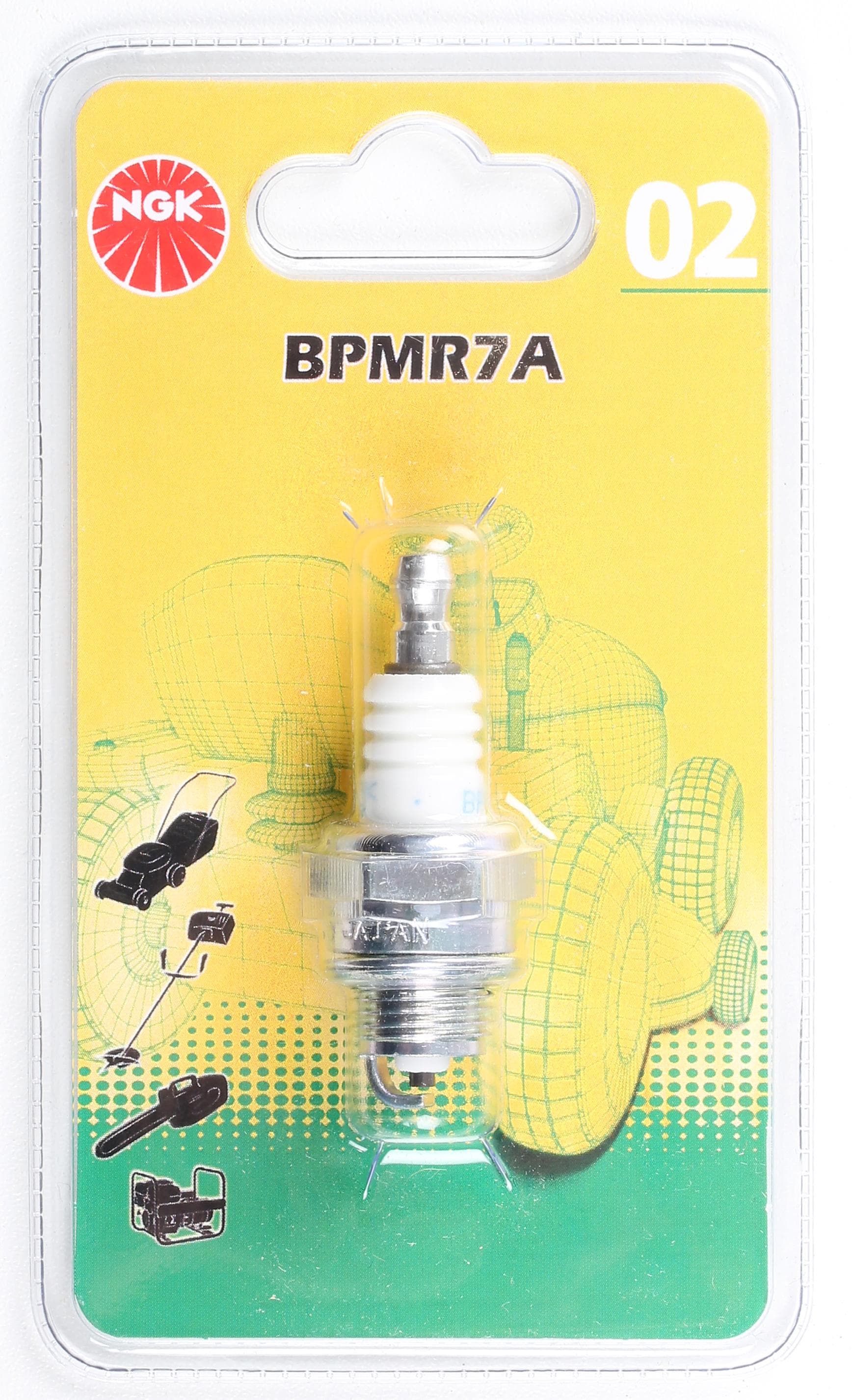 NGK Lawnmower Sparkplug - BPMR7A
