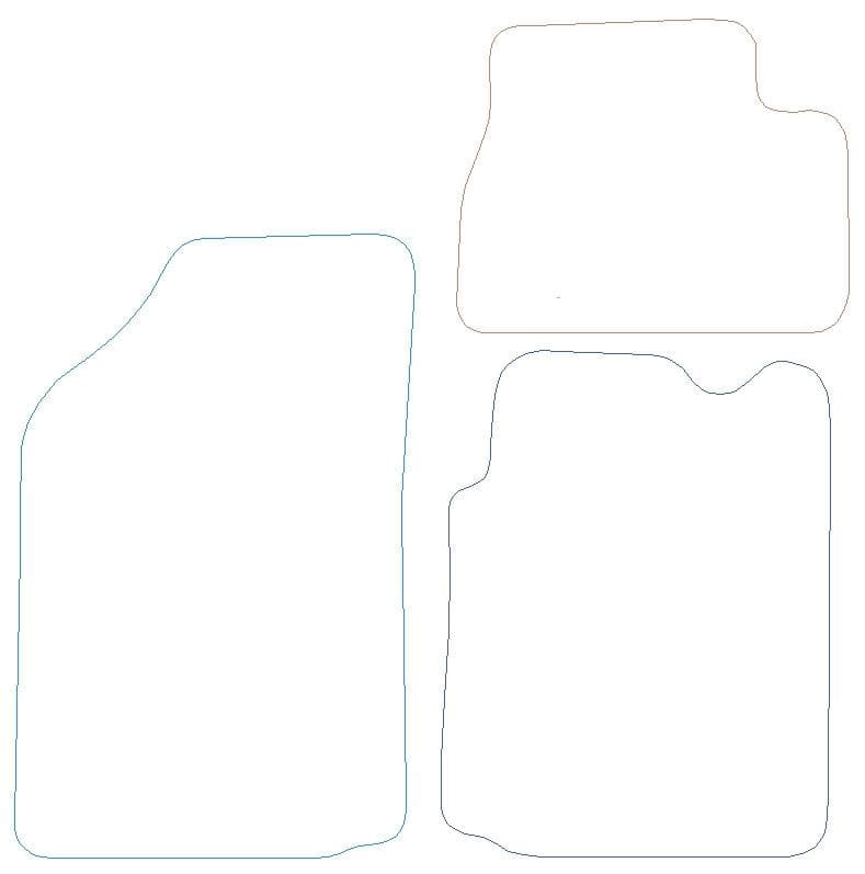 Citroen C3 Graphite - Luxury Mats 0 Clips (SS7102)