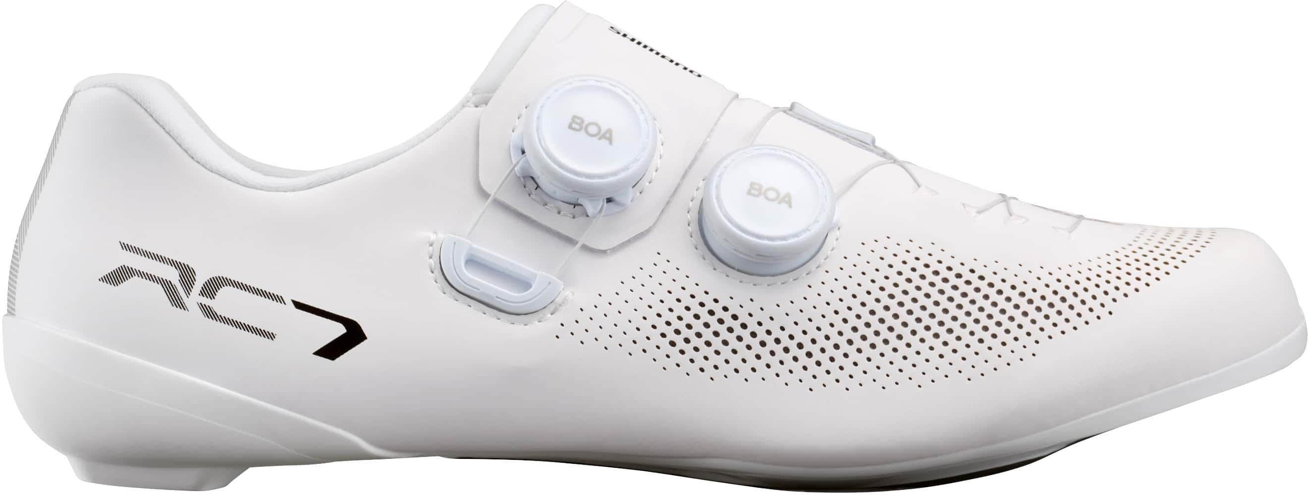 Shimano RC703 Road Shoes, White, 43