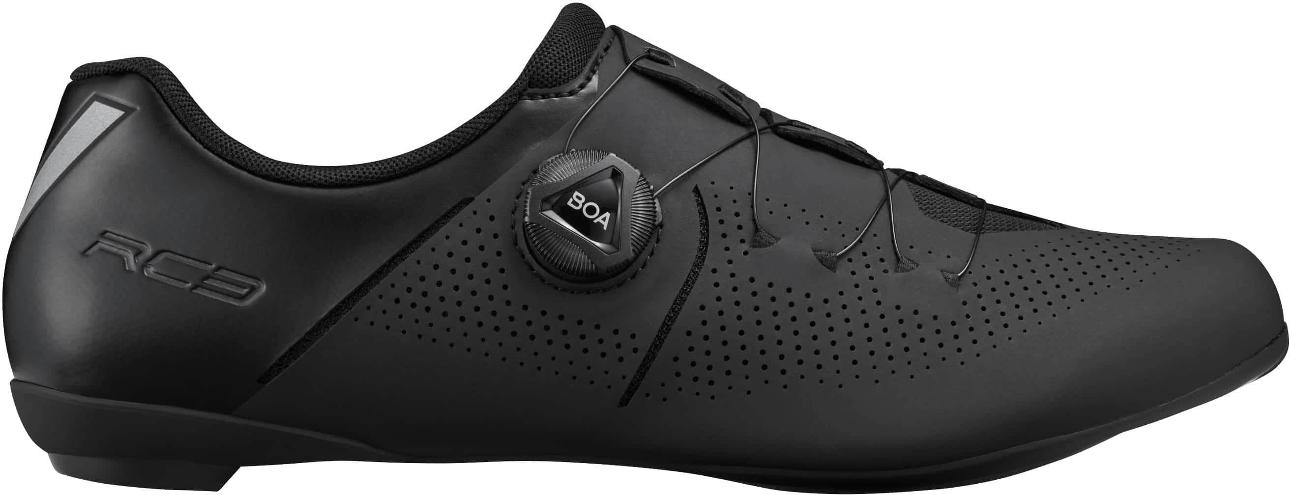 Shimano RC302 Road Shoes, Black, 37