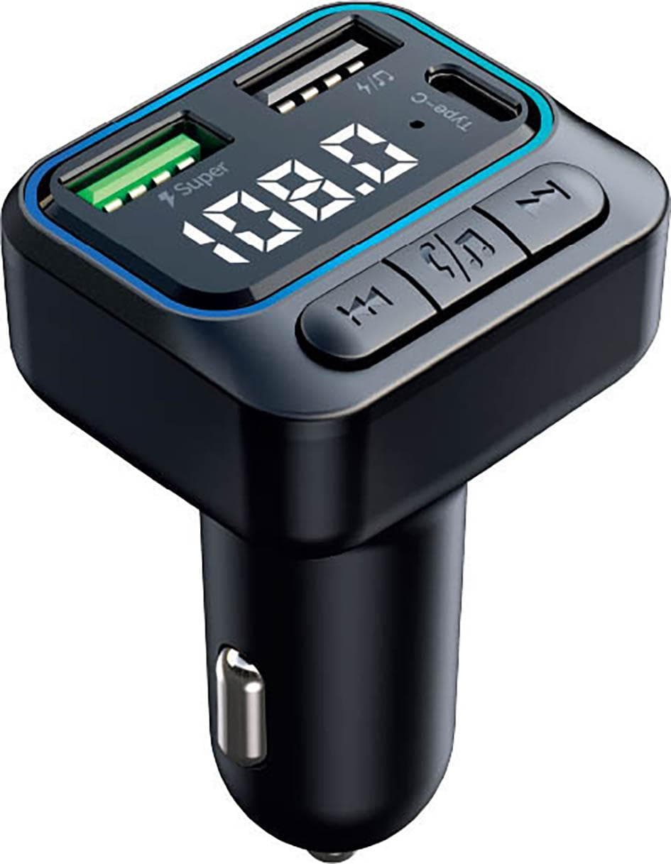 Halfords FM Transmitter with USB A & USB C