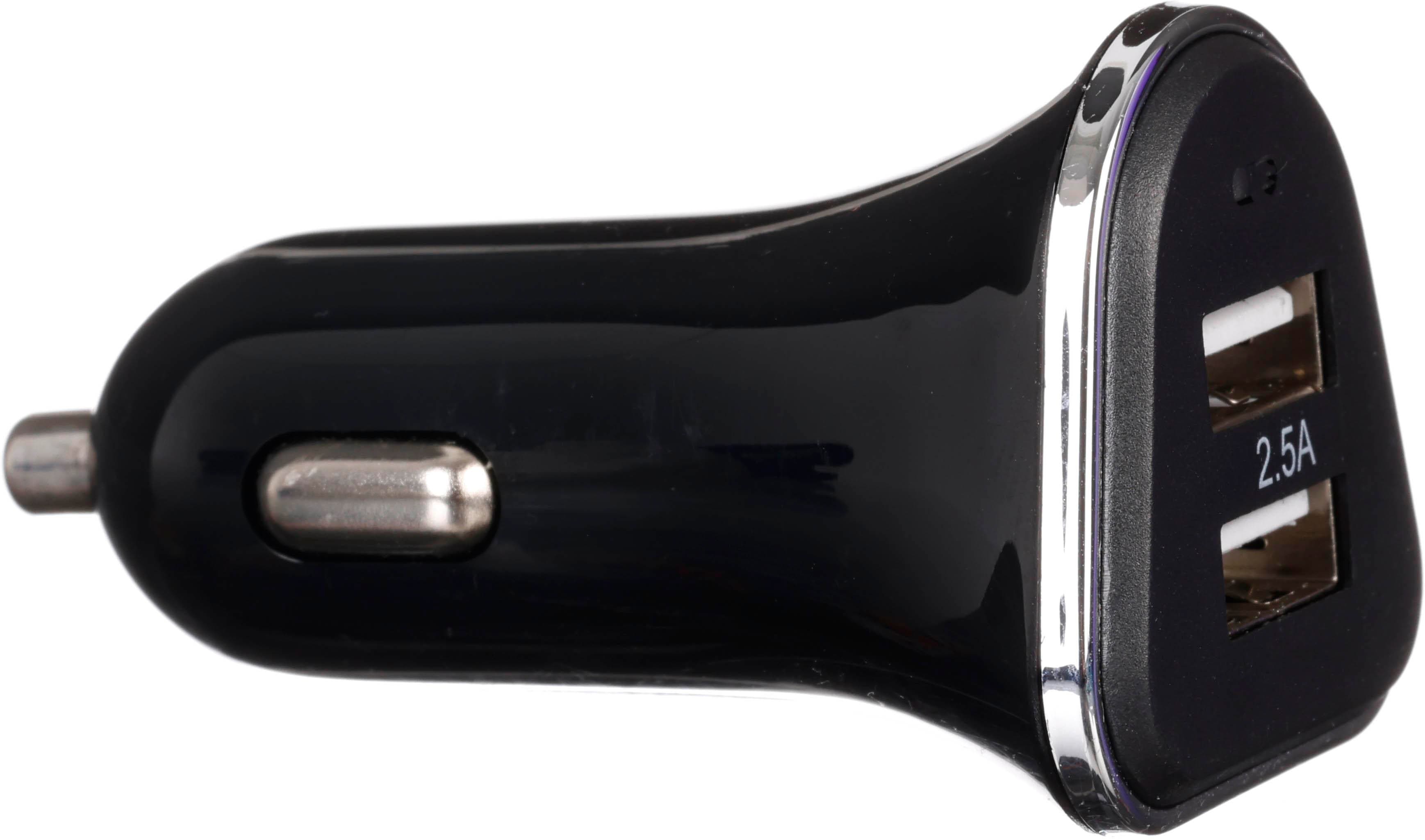 Halfords Dual USB-A In-Car Charger