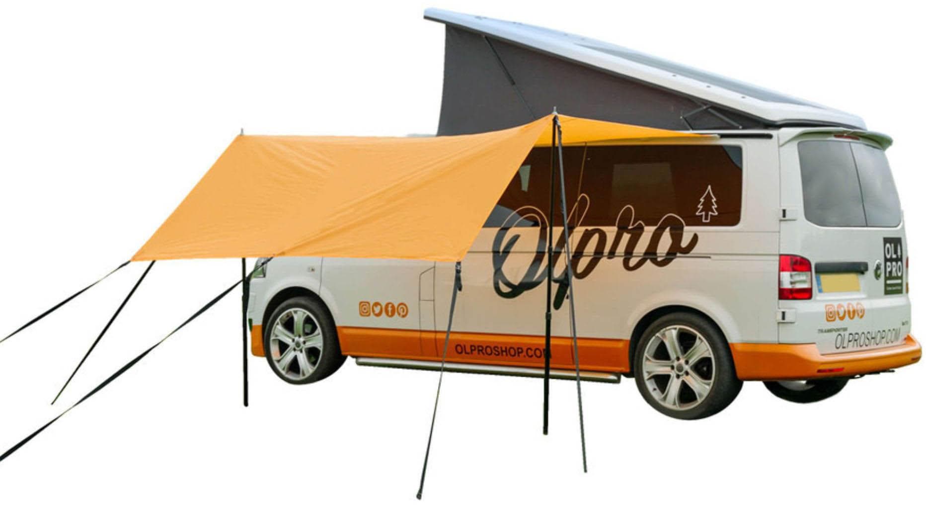 Rectangle Canopy/Shade (Orange)