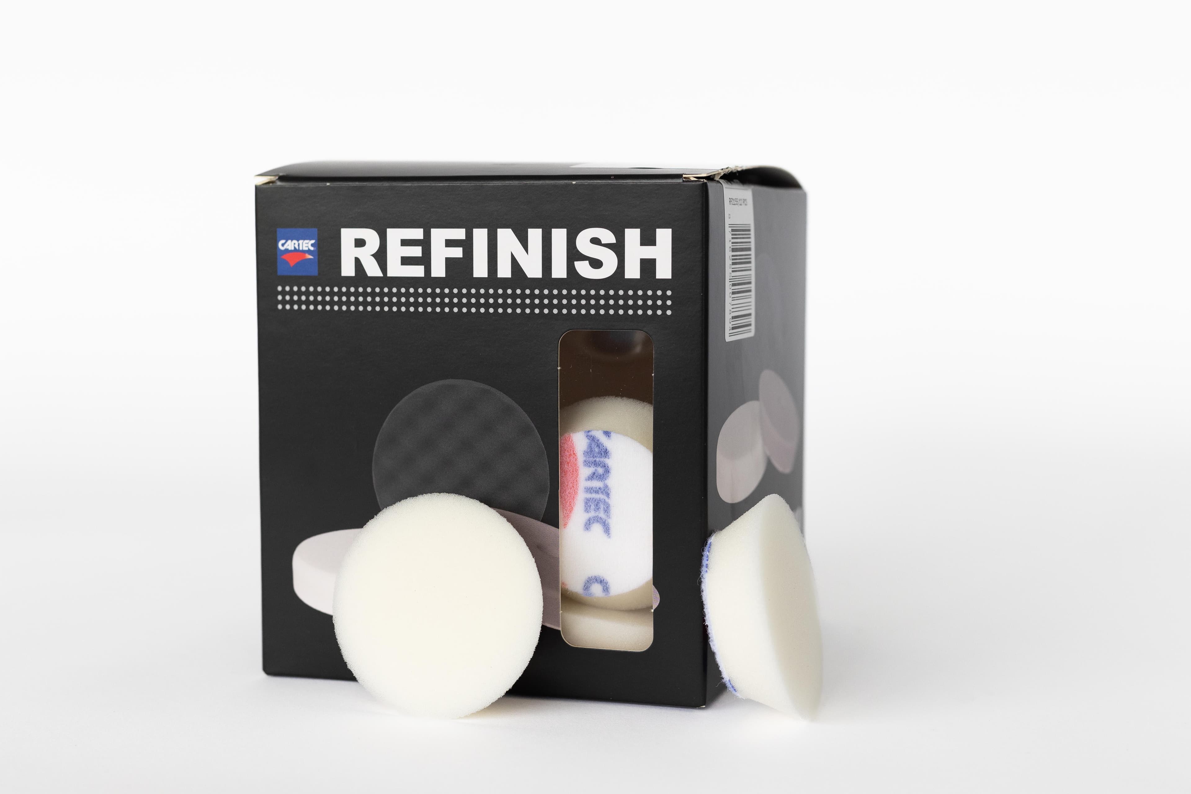 White Compound Pad 70mm x 12 (Orbital) Box