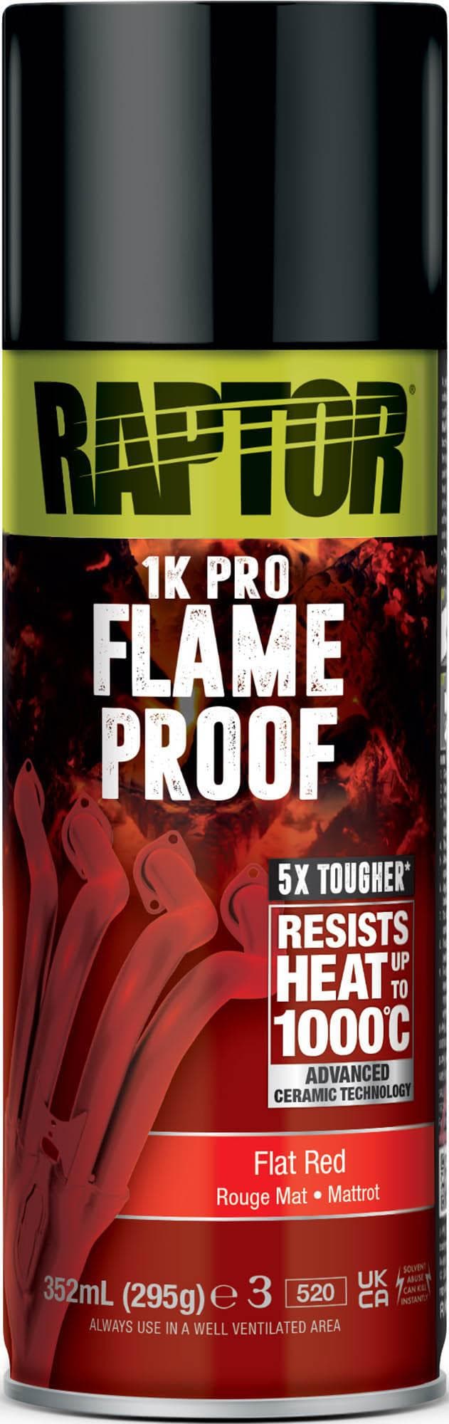 RAPTOR Flameproof Flat Red