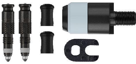 Schwalbe Clik Valves With Pump Head Adapter, Presta (SV)