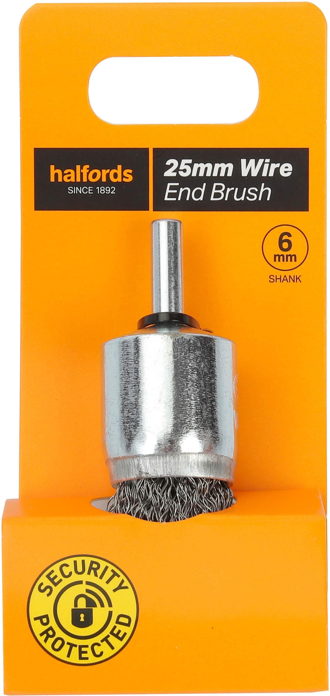 Halfords 25mm wire end brush