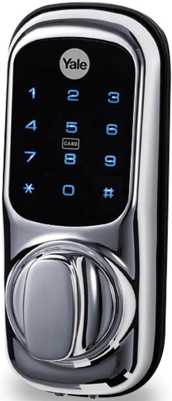 Yale Smart Door Lock, Keyless, Chrome