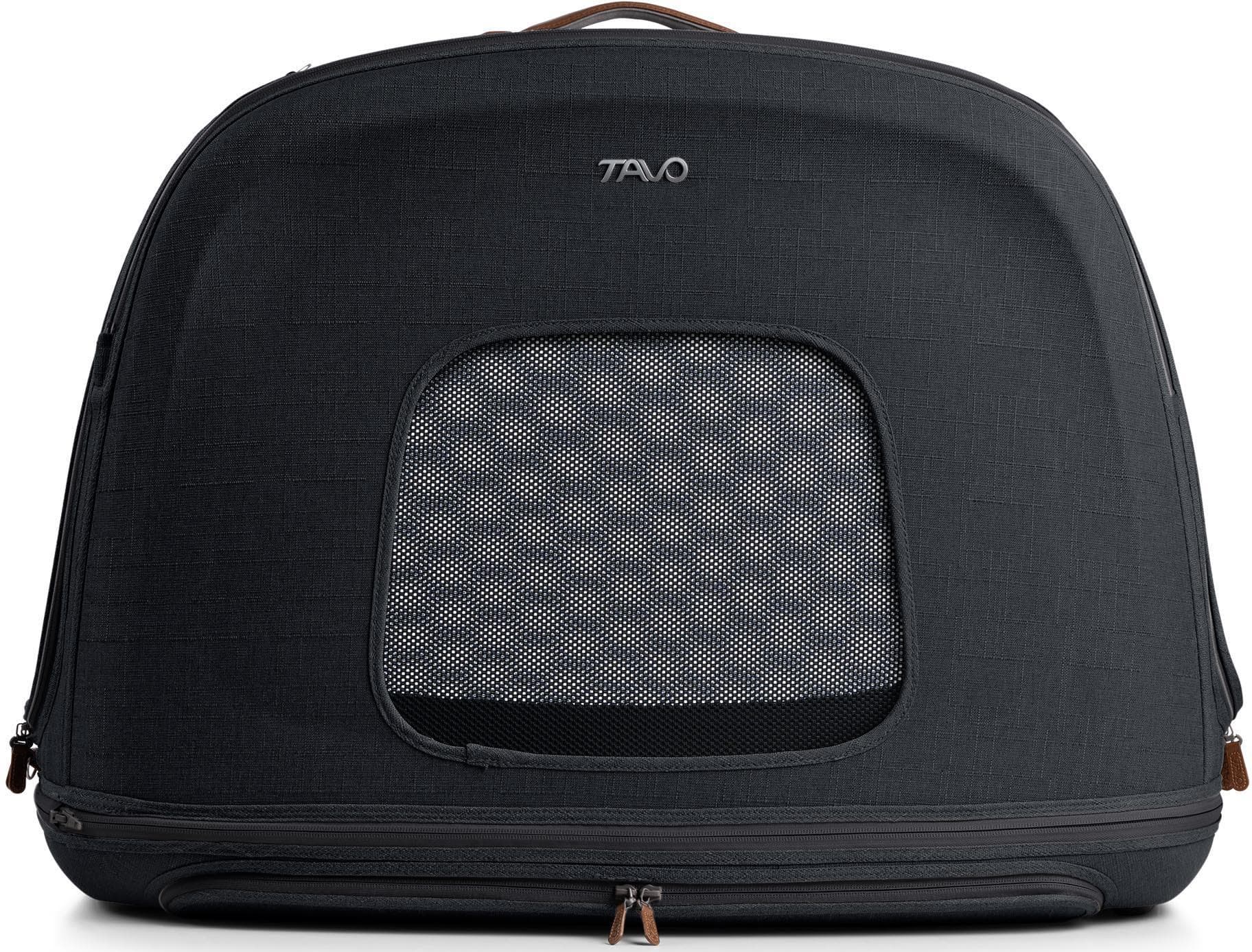 Crispin Impact-Tested Pet Travel Crate - Onyx