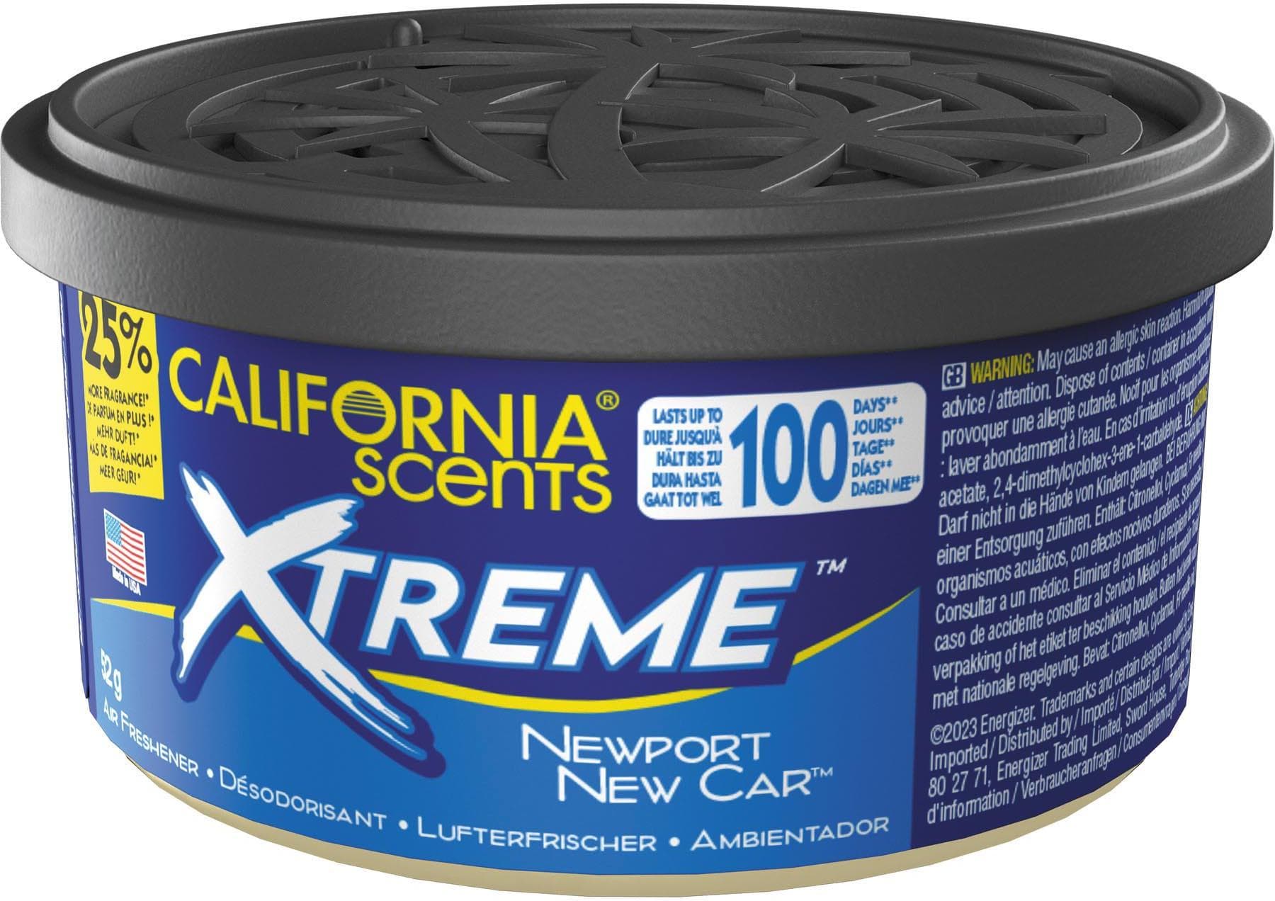 Cali Scents Xtreme Can New Car