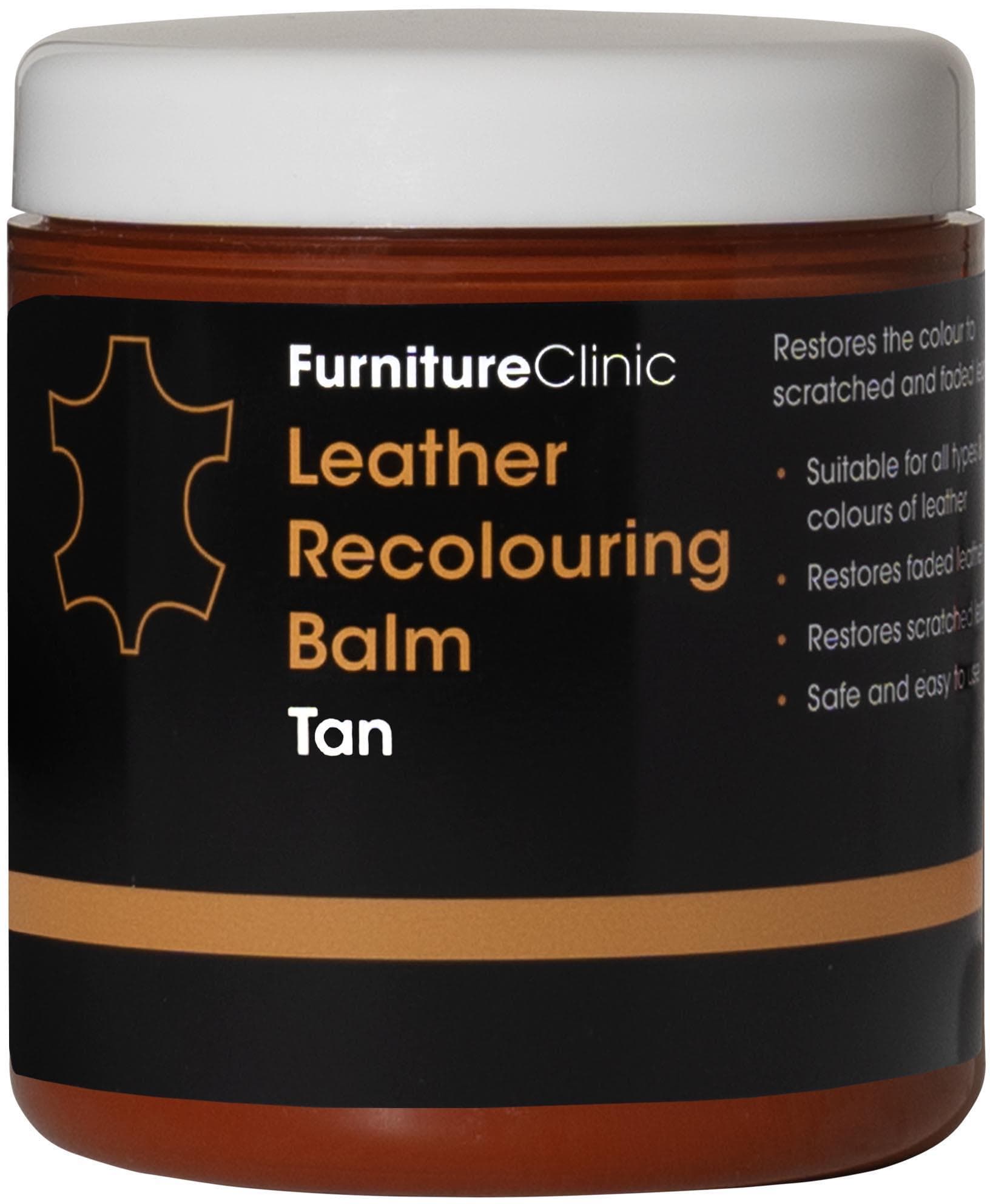 Furniture Clinic Leather Recolouring Balm - Tan