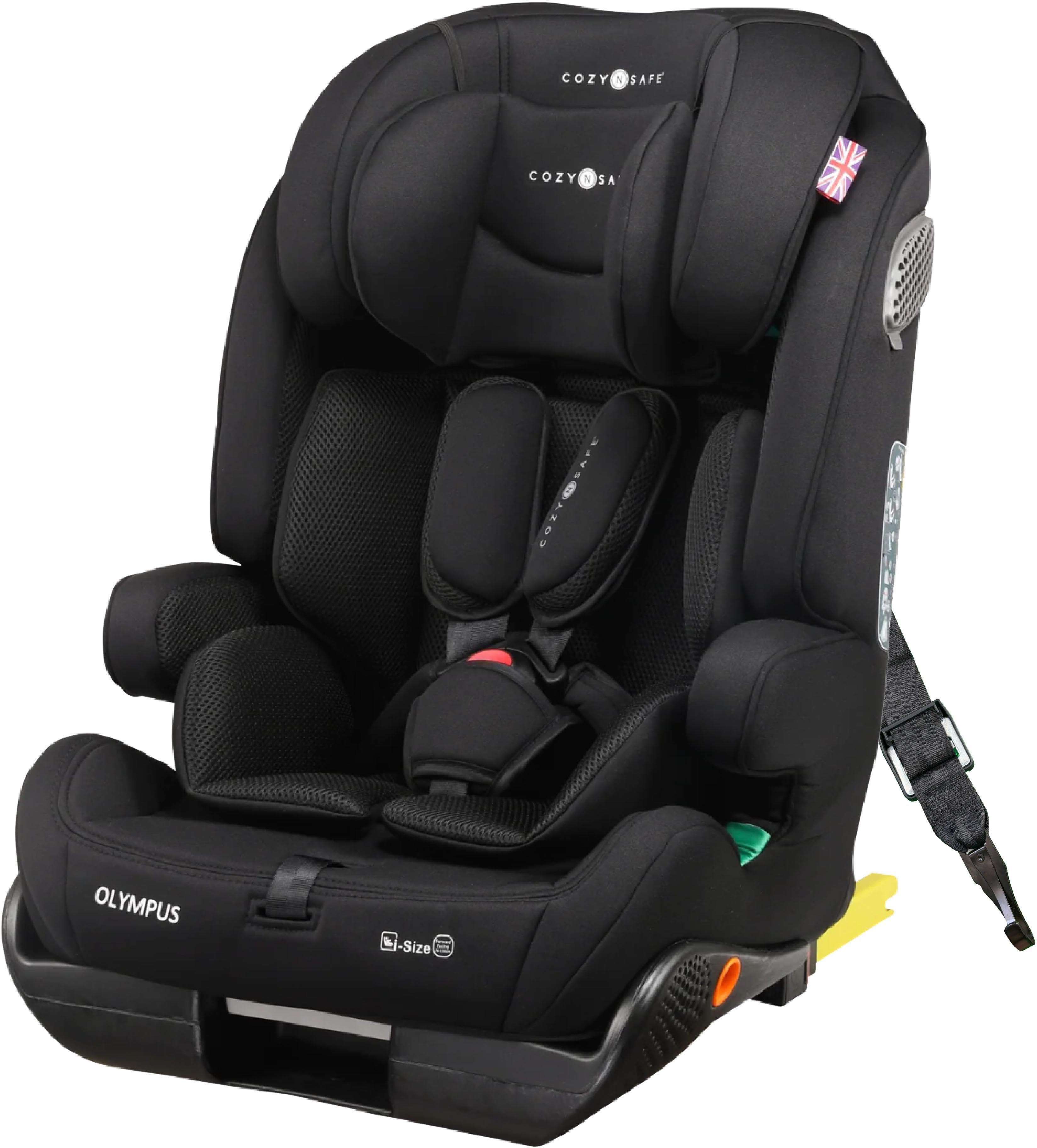 Cozy N Safe Olympus Child Car Seat, 76-150cm - Onyx