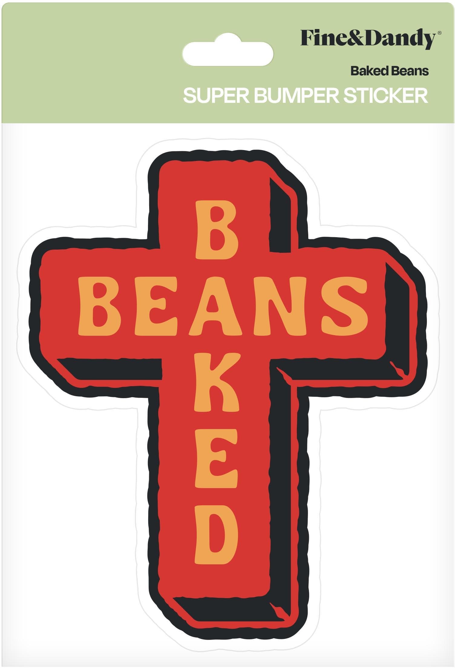 Baked Beans Bumper Sticker