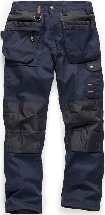 Scruffs Worker Plus Trousers Navy 28S