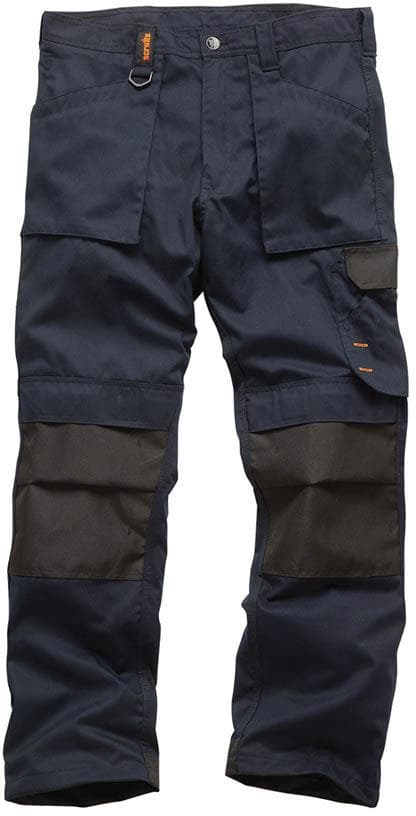 Scruffs Worker Trousers Navy 38R