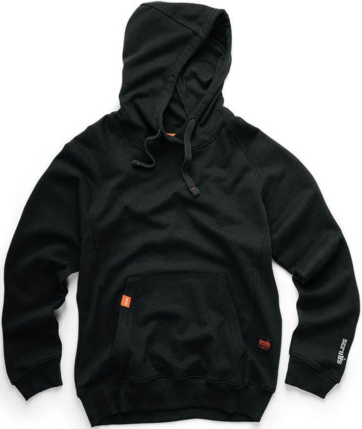 Scruffs Eco Worker Hoodie Black S