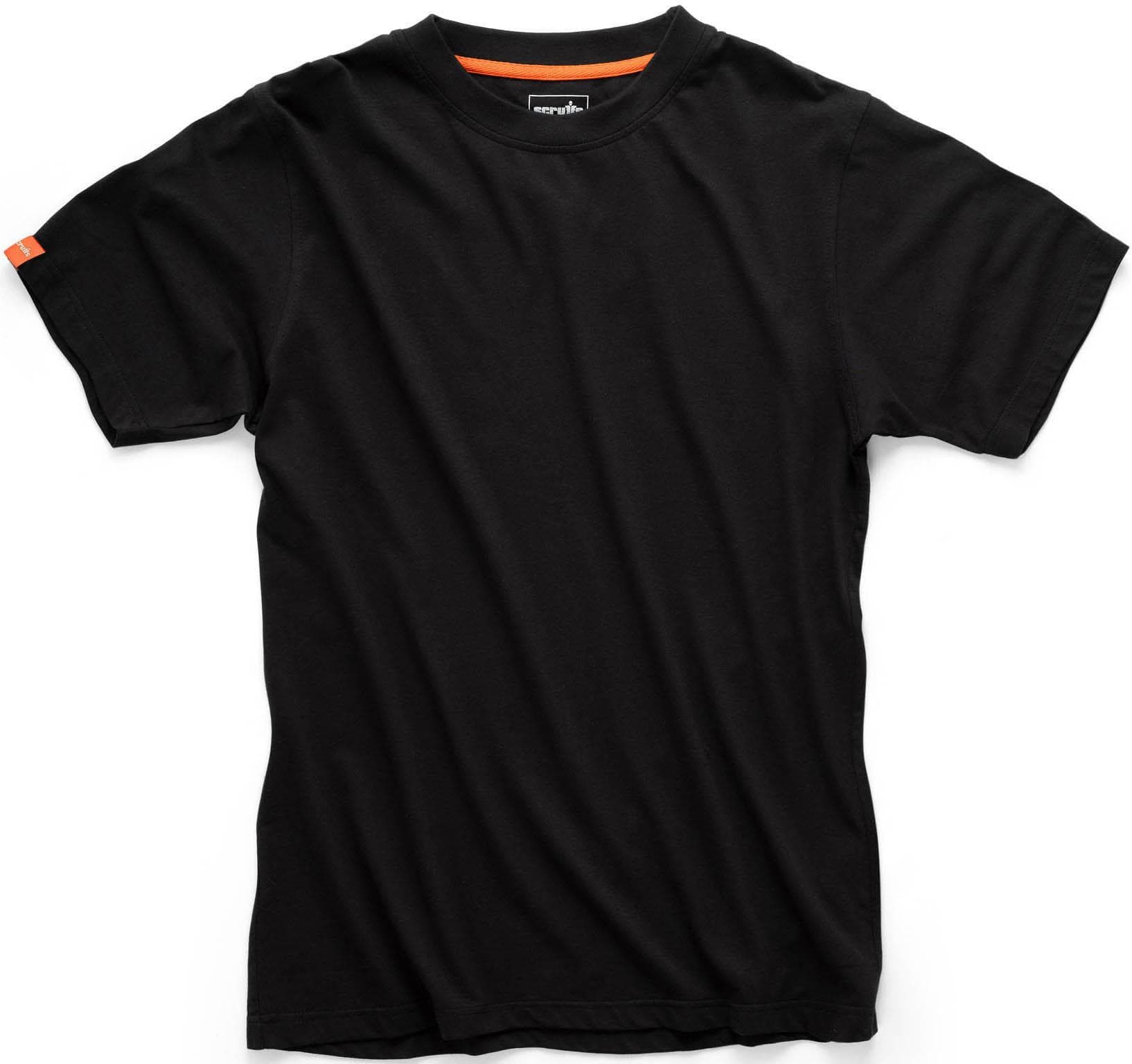 Scruffs Eco Worker T-Shirt Black S