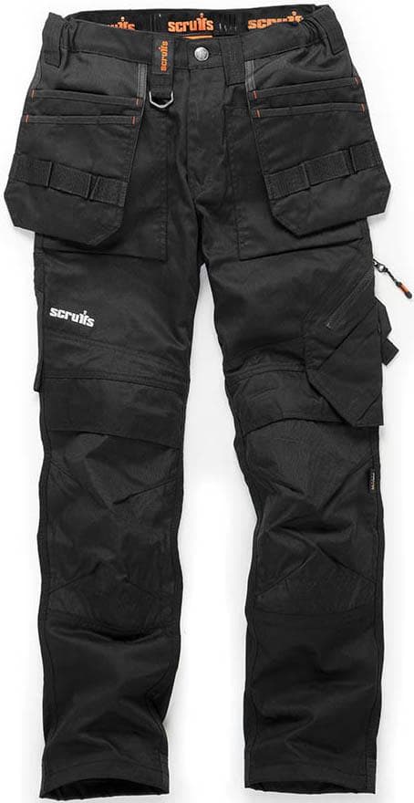 Scruffs Womens Trade Flex Holster Trousers Black 16L