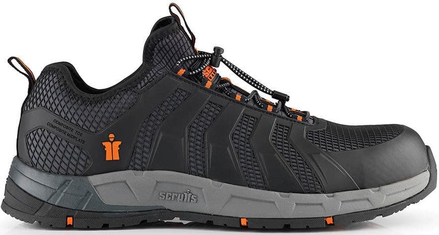 Scruffs Argon Safety Trainers Black 11/46