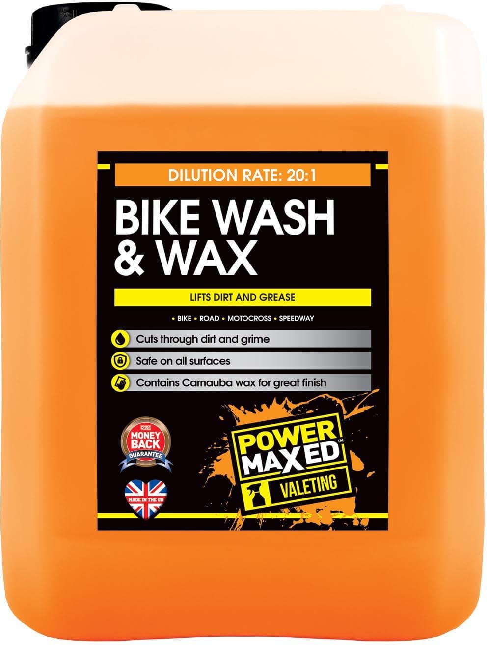 Power Maxed Bike Wash Conc. 5L