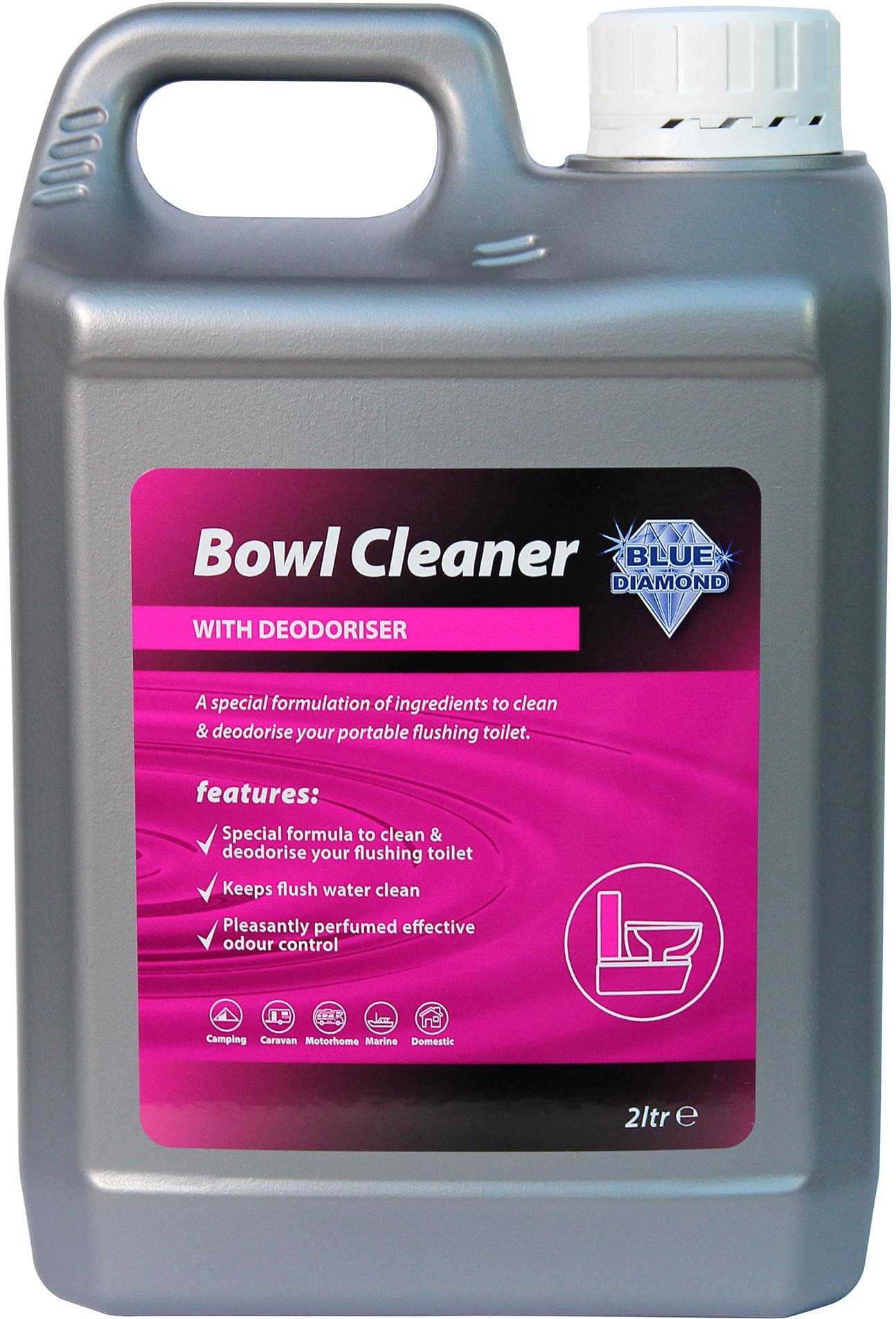 Blue Diamond 2L Toilet Bowl Cleaner - Pink