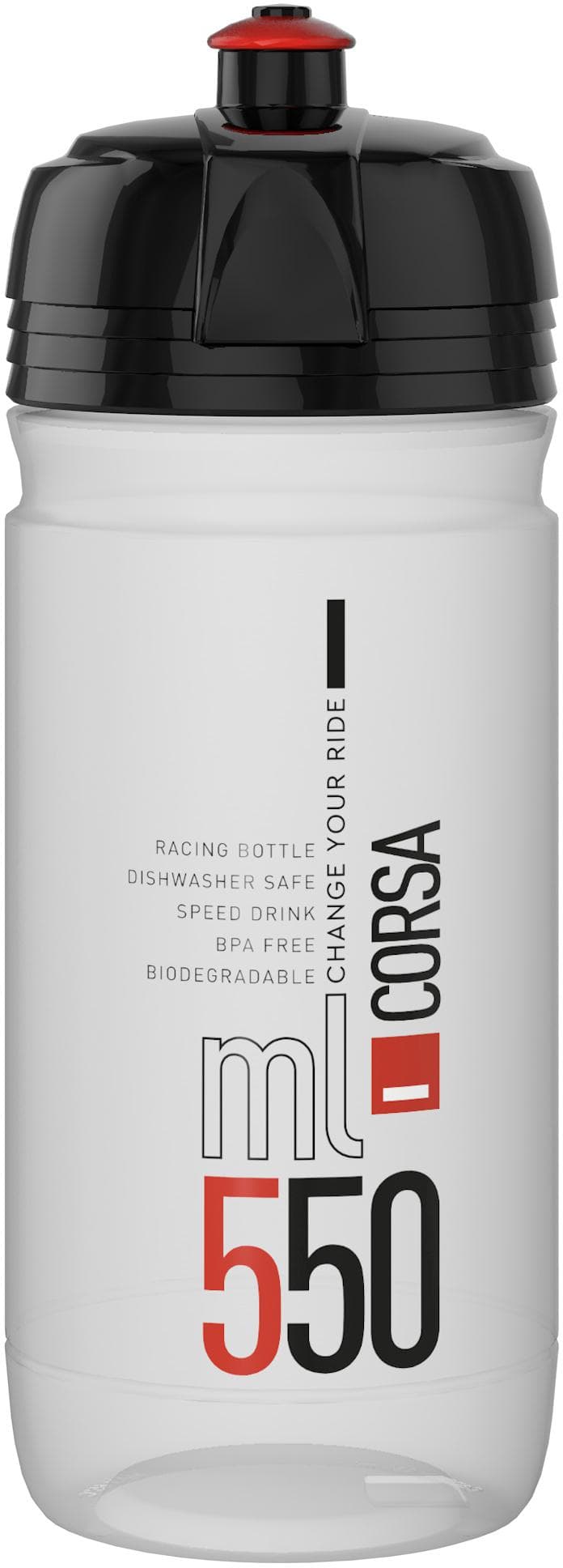 Elite Corsa Bio Bottle 550ml Clear