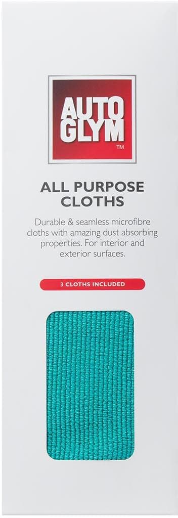 Autoglym All Purpose Cloths 3 pack