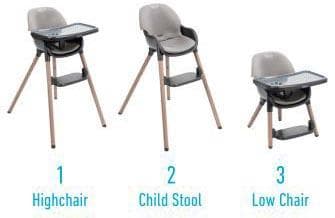 Graco Presti Highchair - Steeple Gray