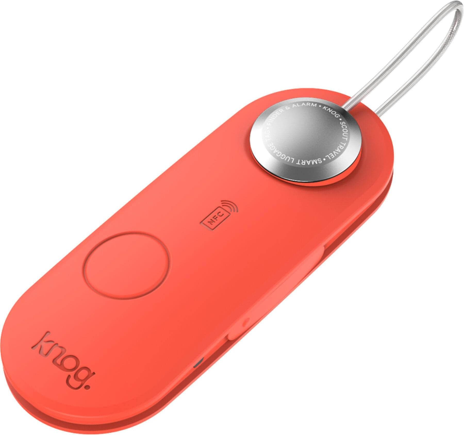 Knog Scout Travel Luggage Alarm & Finder iOS, Red