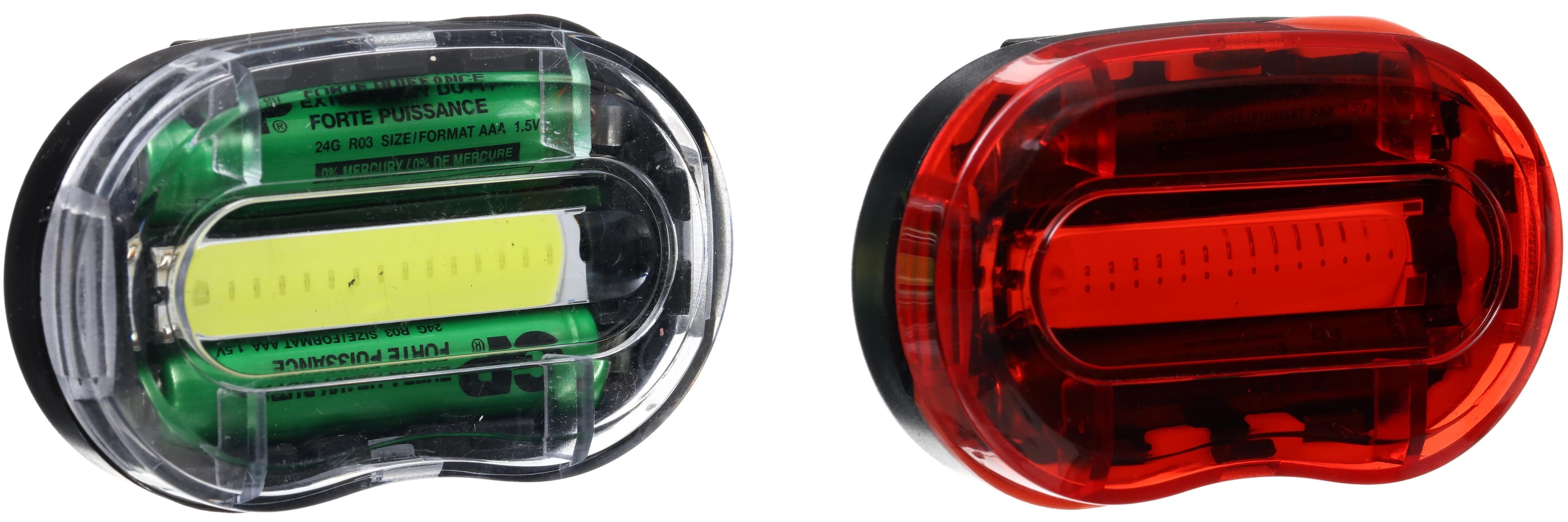 Halfords Super Bright LED Bike Light Set