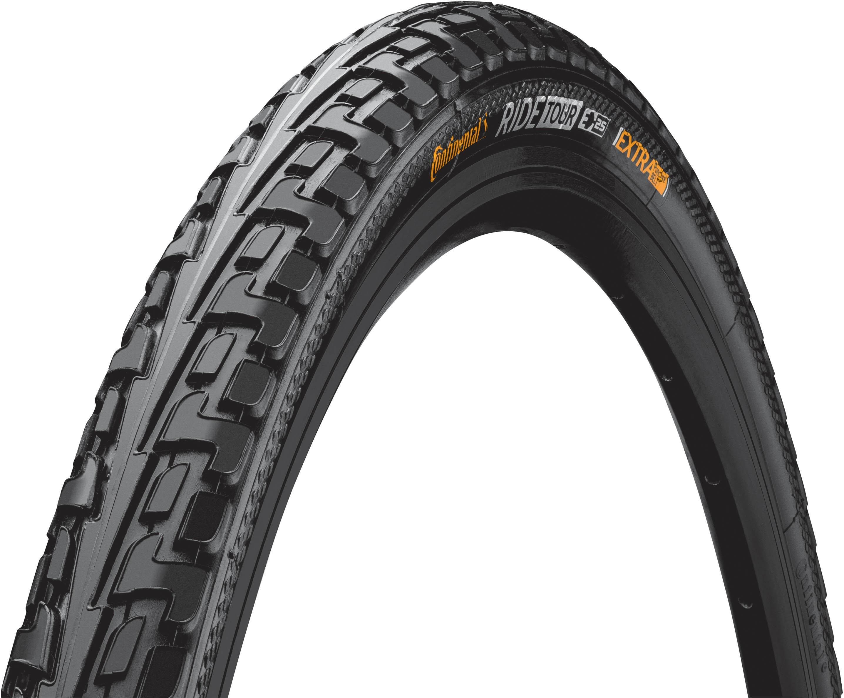 Continental Ride Tour Bike Tyre, Black/Black 20x1.75 inch