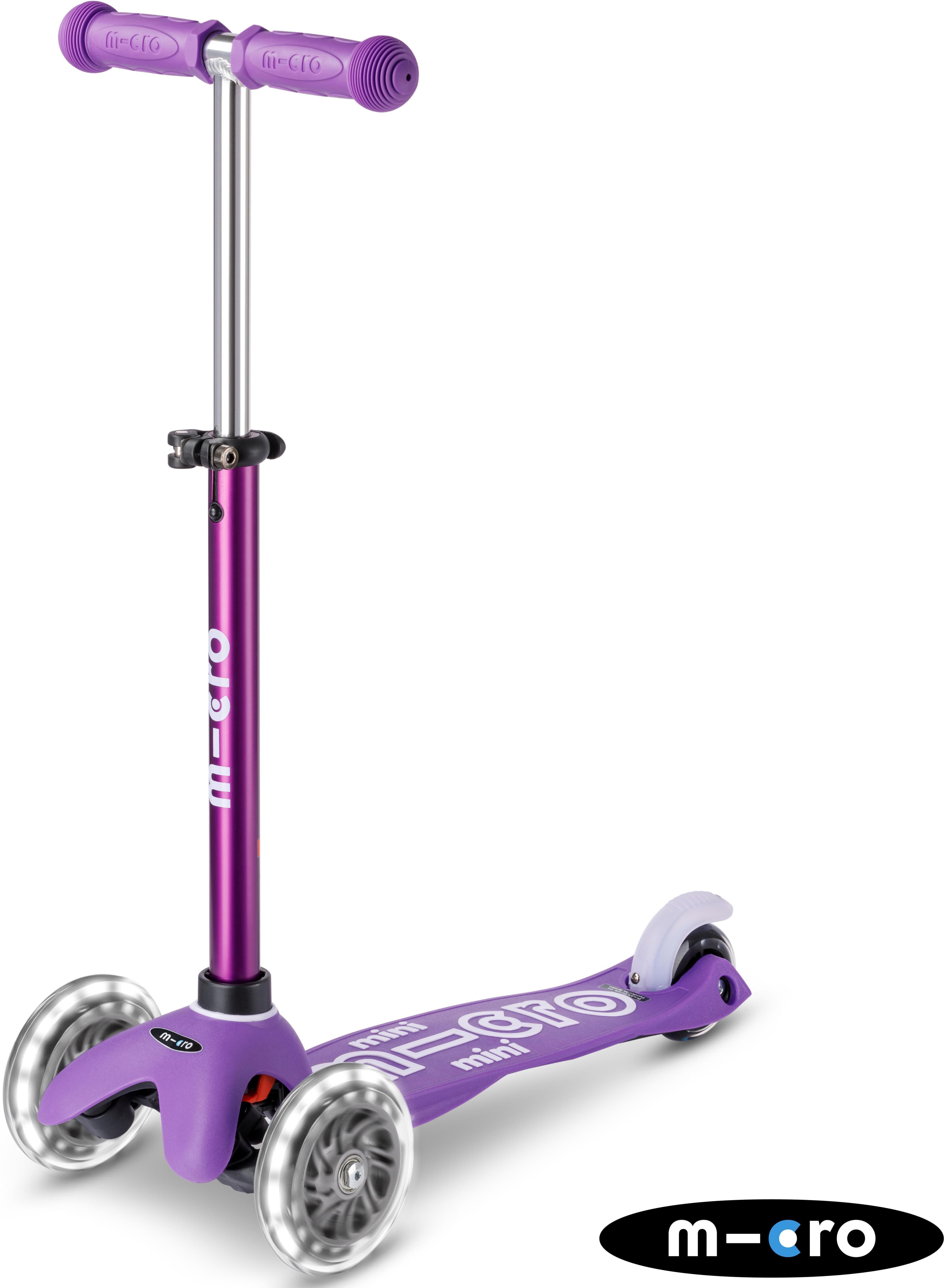 Micro Mini Deluxe LED Scooter, Purple
