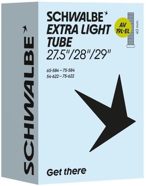 Schwalbe Extra Light Schrader Inner Tubes, 29x2.10-3.00 inch
