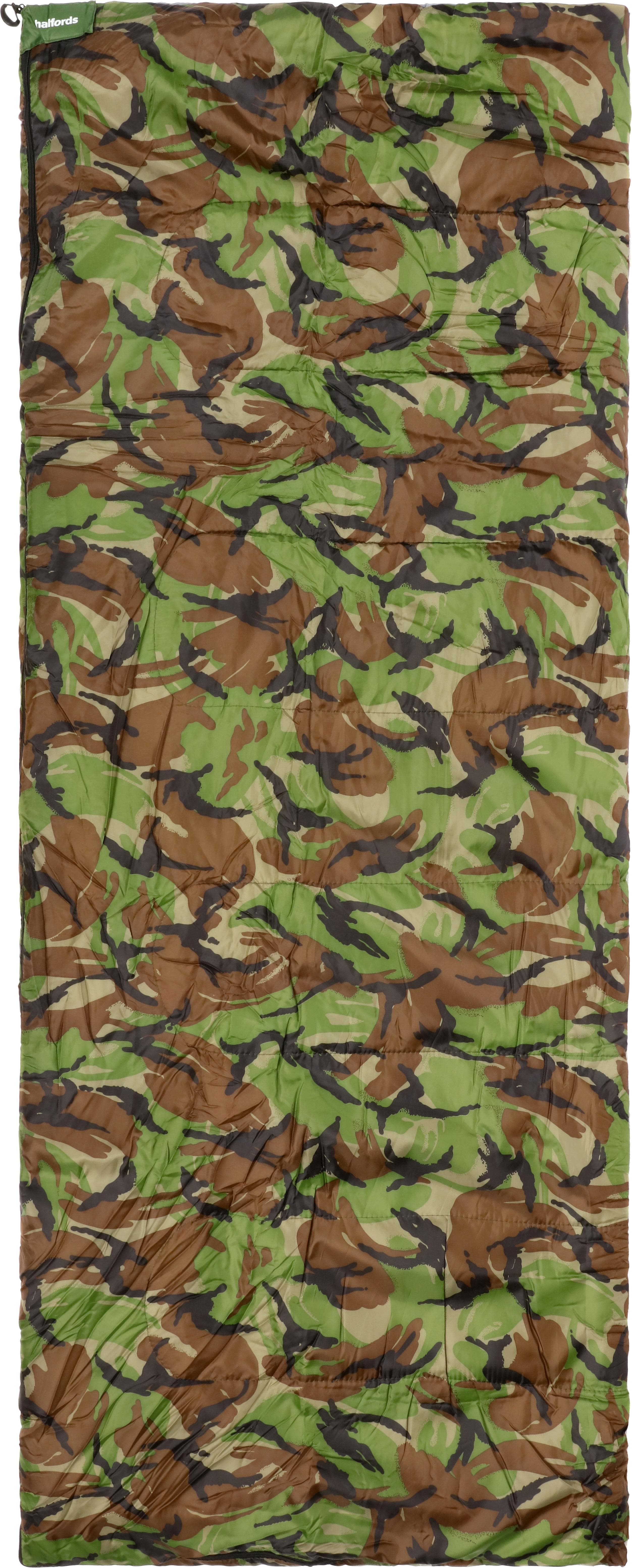 Hal Camouflage Envelope Sleeping Bag