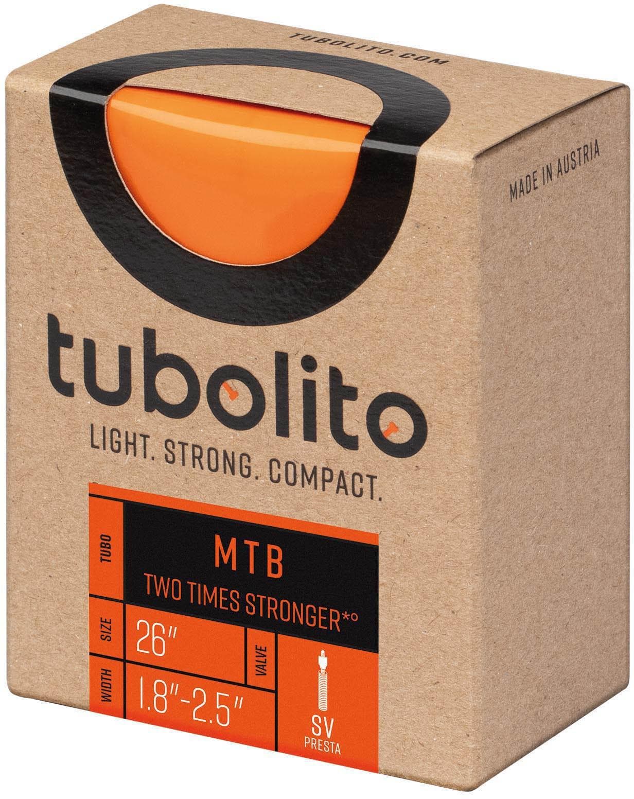 Tubolito Tubo MTB Presta Bike Inner Tube, 26 inch