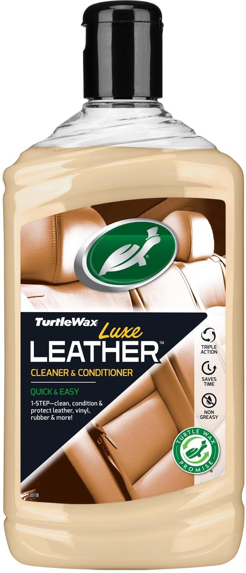 Turtle Wax Luxe Leather Cleaner & Conditioner 500ML
